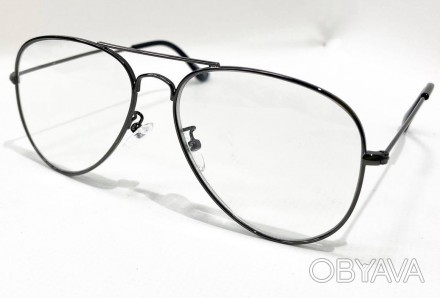 Унисекс корректирующие фотохромные очки авиаторы
	диоптрии: +1.0 +1.25 +1.5 +1.7. . фото 1