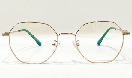 Защитные женские компьютерные многоугольные очки
	защита от ультрафиолета uv400;. . фото 3