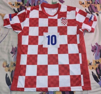 Футболка Hrvatska National Team, Modric, размер-М, длина-67см, под мышкаии-53см,. . фото 4
