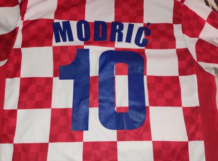 Футболка Hrvatska National Team, Modric, размер-М, длина-67см, под мышкаии-53см,. . фото 7