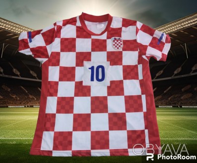 Футболка Hrvatska National Team, Modric, размер-М, длина-67см, под мышкаии-53см,. . фото 1