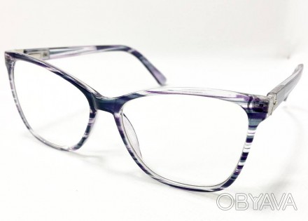 Корректирующие женские очки бабочки с защитой от синего света
	материал оправы: . . фото 1