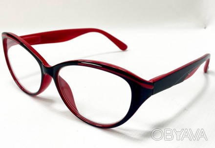 Корректирующие женские очки лисички
	материал оправы: пластик;
	линзы полимерные. . фото 1