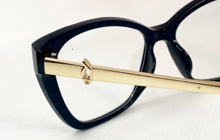 Защитные женские компьютерные очки лисички
	защита от ультрафиолета uv400;
	пол:. . фото 5