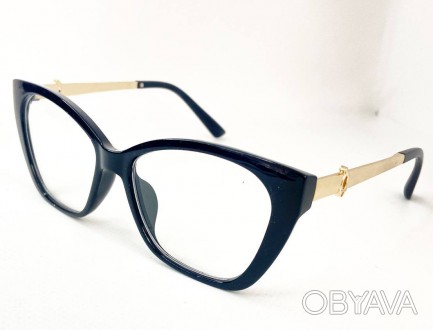 Защитные женские компьютерные очки лисички
	защита от ультрафиолета uv400;
	пол:. . фото 1