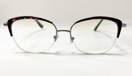 Корректирующие женские очки лисички с защитой от синего света
	материал оправы: . . фото 3