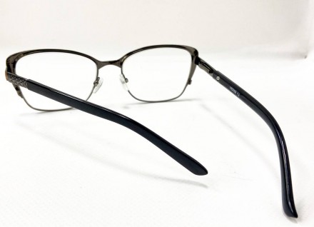 Корректирующие женские очки лисички
	материал оправы: металл;
	линзы полимерные;. . фото 5