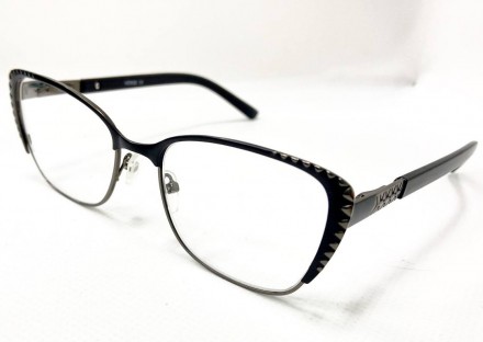 Корректирующие женские очки лисички
	материал оправы: металл;
	линзы полимерные;. . фото 2
