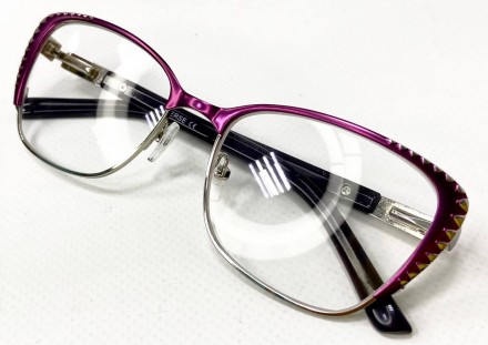 Корректирующие женские очки лисички
	материал оправы: металл;
	линзы полимерные;. . фото 6