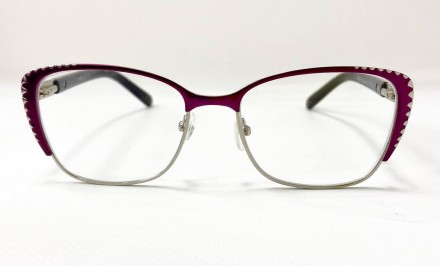 Корректирующие женские очки лисички
	материал оправы: металл;
	линзы полимерные;. . фото 4