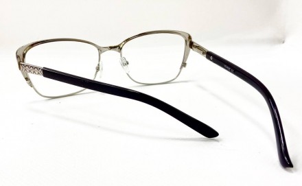 Корректирующие женские очки лисички
	материал оправы: металл;
	линзы полимерные;. . фото 3