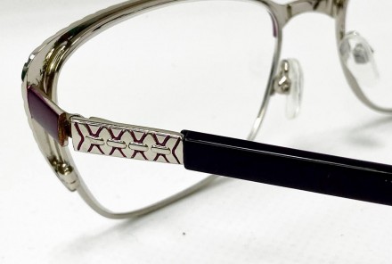 Корректирующие женские очки лисички
	материал оправы: металл;
	линзы полимерные;. . фото 5