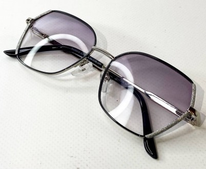 Корректирующие женские очки геометрия
	материал оправы: металл;
	линзы полимерны. . фото 6