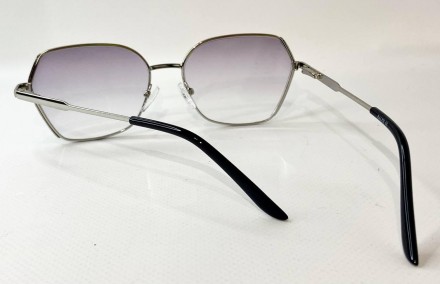 Корректирующие женские очки геометрия
	материал оправы: металл;
	линзы полимерны. . фото 3