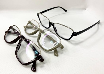 Корректирующие женские очки для зрения бабочки
	материал оправы: пластик;
	линзы. . фото 6