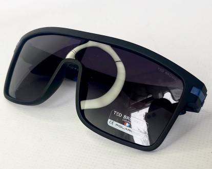 Солнцезащитные унисекс прямоугольные очки-маска
	защита от ультрафиолета uv400;
. . фото 6