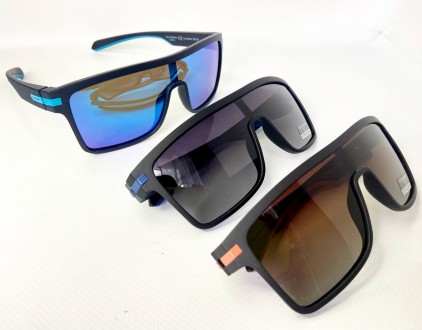 Солнцезащитные унисекс прямоугольные очки-маска
	защита от ультрафиолета uv400;
. . фото 7