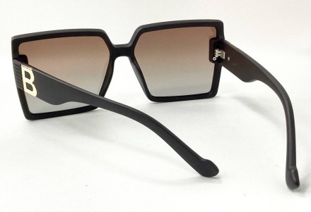 Солнцезащитные женские квадратные очки с поляризацией
	защита от ультрафиолета u. . фото 4