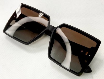 Солнцезащитные женские квадратные очки с поляризацией
	защита от ультрафиолета u. . фото 5
