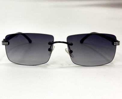 Солнцезащитные унисекс прямоугольные очки градиент
	защита от ультрафиолета uv40. . фото 3