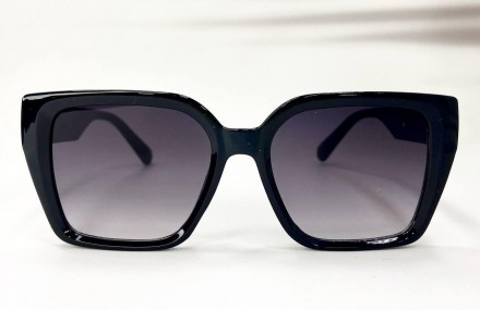 Солнцезащитные женские очки с градиентной тонировкой
	защита от ультрафиолета uv. . фото 6