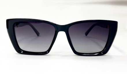 Солнцезащитные женские очки с градиентной тонировкой и поляризацией
	защита от у. . фото 3