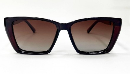 Солнцезащитные женские очки с градиентной тонировкой и поляризацией
	защита от у. . фото 4