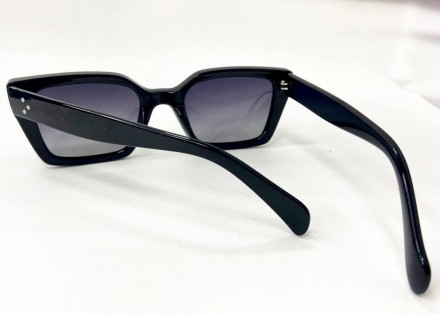 Солнцезащитные женские очки с градиентной тонировкой и поляризацией
	защита от у. . фото 4