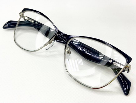 Корректирующие женские очки для зрения кошечки
	материал оправы: металл;
	линзы . . фото 5