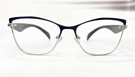 Корректирующие женские очки для зрения кошечки
	материал оправы: металл;
	линзы . . фото 4