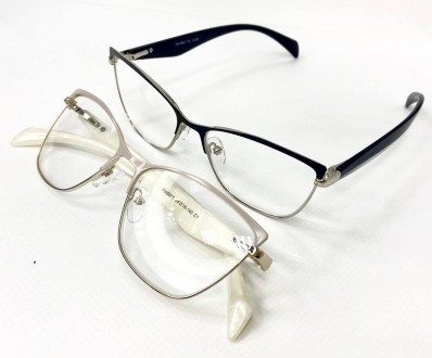 Корректирующие женские очки для зрения кошечки
	материал оправы: металл;
	линзы . . фото 6