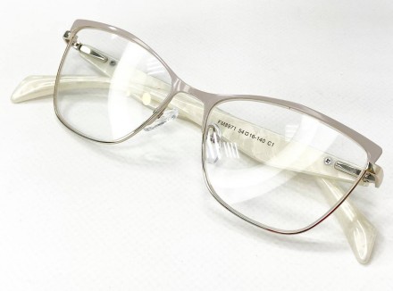 Корректирующие женские очки для зрения кошечки
	материал оправы: металл;
	линзы . . фото 5