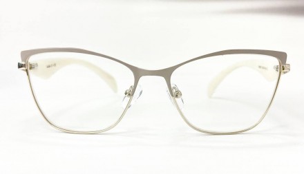 Корректирующие женские очки для зрения кошечки
	материал оправы: металл;
	линзы . . фото 4