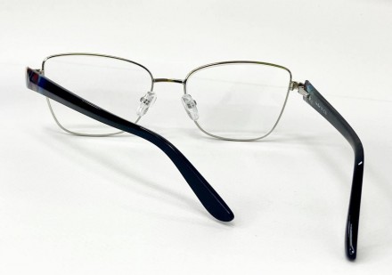 Корректирующие женские очки для зрения лисички
	материал оправы: металл;
	линзы . . фото 5