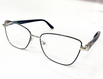 Корректирующие женские очки для зрения лисички
	материал оправы: металл;
	линзы . . фото 2