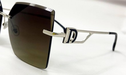 Солнцезащитные женские очки оверсайз
	защита от ультрафиолета uv400;
	линзы поли. . фото 3