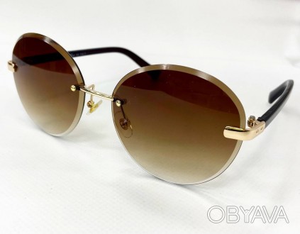 Солнцезащитные женские очки линзы градиент
	защита от ультрафиолета uv400;
	линз. . фото 1