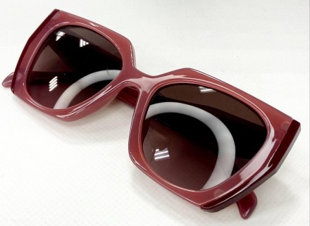 Солнцезащитные женские геометрические очки с поляризацией линзы градиент
	защита. . фото 5