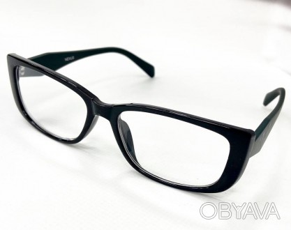 Корректирующие женские прямоугольные очки
	материал оправы: пластик;
	пол: женск. . фото 1