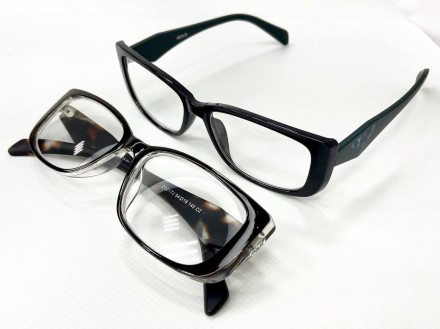 Корректирующие женские прямоугольные очки
	материал оправы: пластик;
	пол: женск. . фото 8
