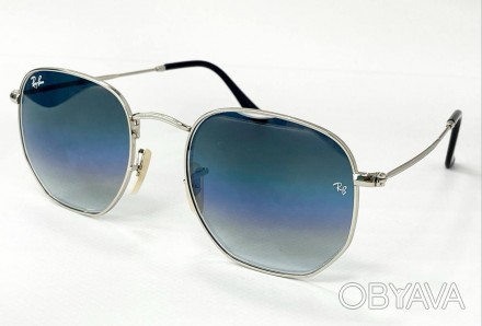 Солнцезащитные унисекс фирменные очки градиент
	защита от ультрафиолета uv400;
	. . фото 1