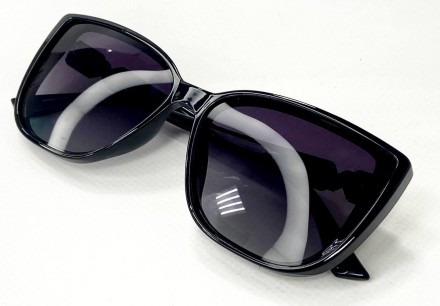 Солнцезащитные женские очки кошечки с поляризацией линзы градиент
	защита от уль. . фото 5