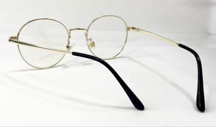 Корректирующие круглые унисекс очки с защитой от синего света
	материал оправы: . . фото 3