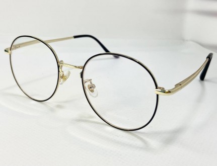 Корректирующие круглые унисекс очки с защитой от синего света
	материал оправы: . . фото 2