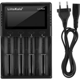 LiitoKala Lii-PD4 - это зарядное устройство с четырьмя каналами, предназначенное. . фото 2