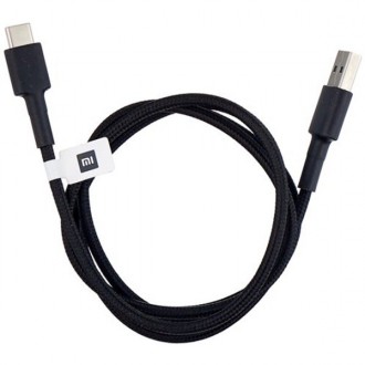 Xiaomi Mi Braided USB Type-C Cable 100cm Black - это надежный и прочный кабель, . . фото 3