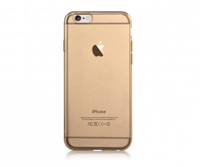 Чехол Devia для iPhone 6/6S Naked Crystal Champagne – стильный аксессуар, обрамл. . фото 2