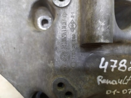 Кронштейн крепления генератора Renault Laguna II 1.9 dci (01-07) 000047821. . фото 5