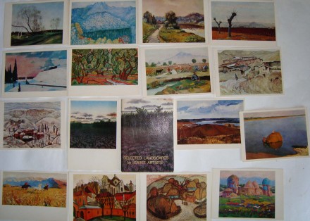 Selected Landscapes by Soviet Artists Пейзажи Советских художников 16ш. . фото 2