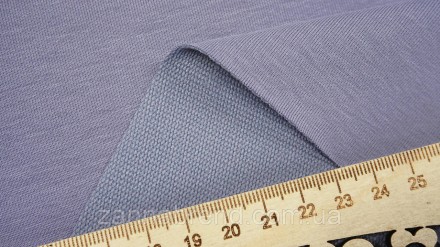  Ткань двунитка цвет серый (Турция) - это плотный, но мягкий биэластичный трикот. . фото 3